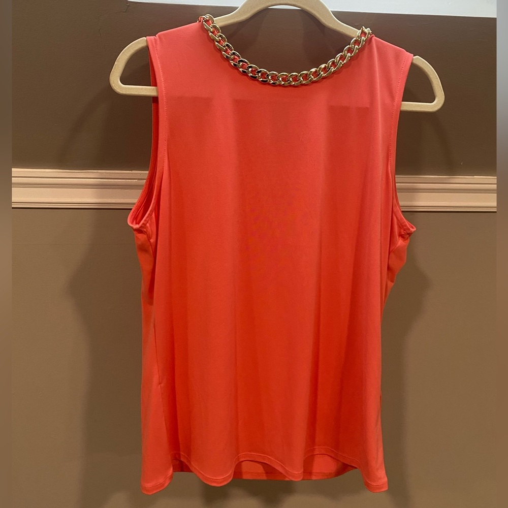 NWT Coral Calvin Klein blouse